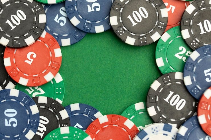 Live dice game table with dealer rolling three dice on pamanslot login studio